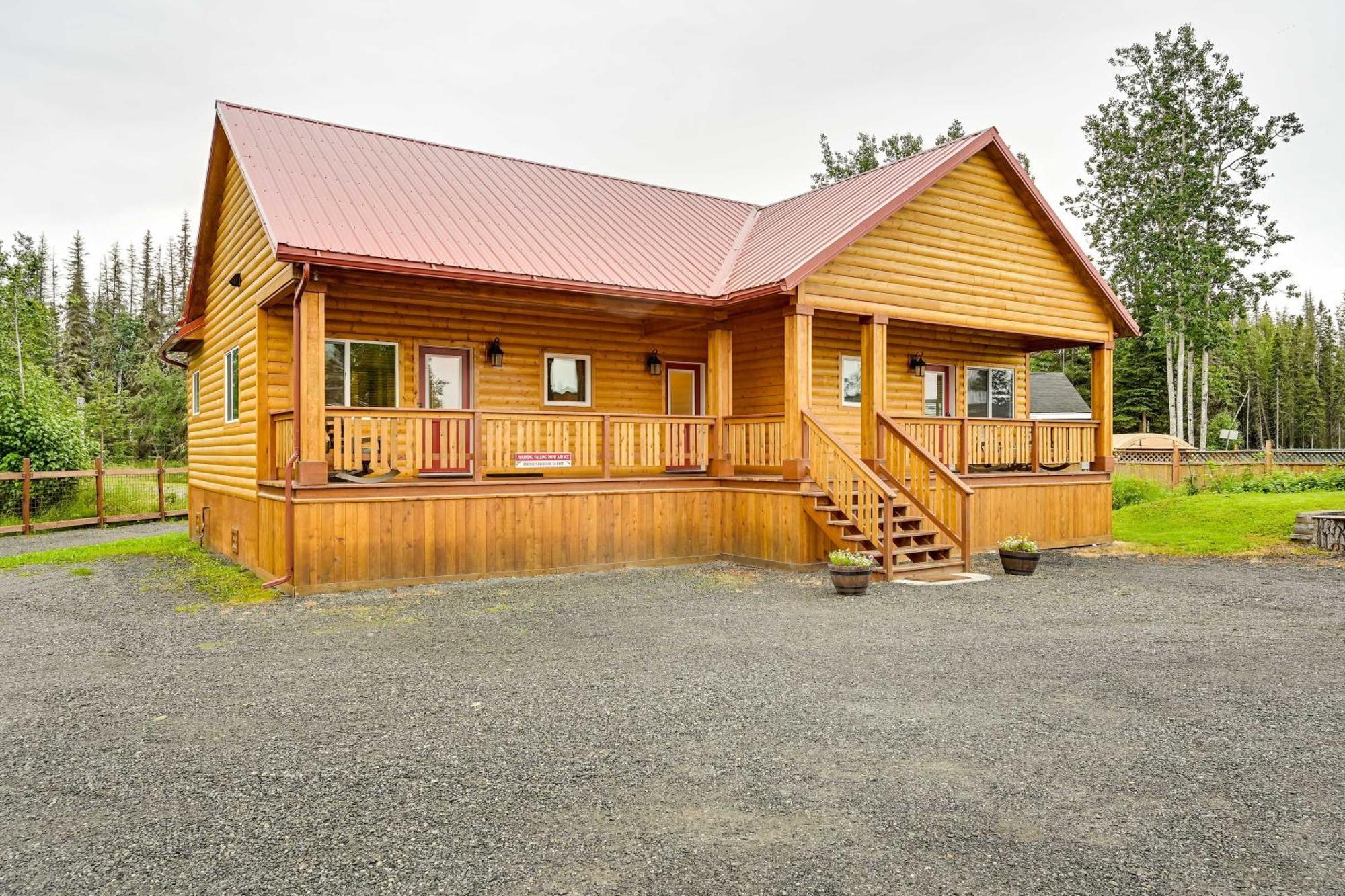 Fishermans Cabin In Soldotna Near Kenai River! Kültér fotó