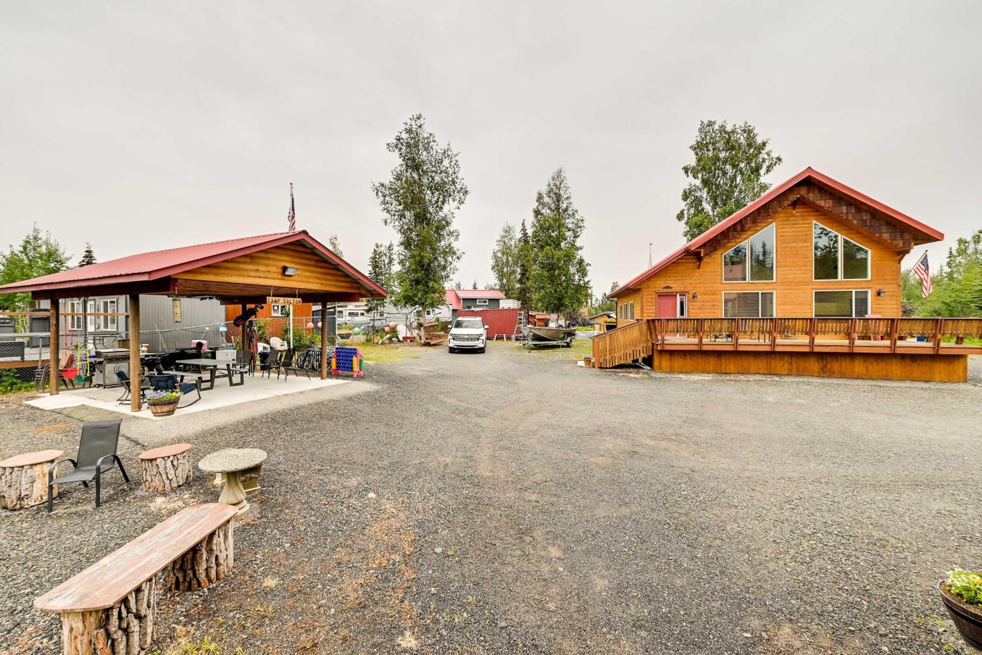 Fishermans Cabin In Soldotna Near Kenai River! Kültér fotó